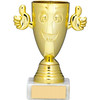 Happy Cup Novelty Gold Trophy