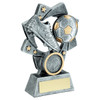 Football Star Spiral Boot & Ball Trophy without logo