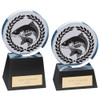 Emperor Angling Glass Award Fishing Trophy in 2 sizes