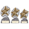 Lawn Bowls The Stars Plaque Trophy in 3 sizes