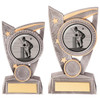 Cricket Club Silver & Gold Triumph Test Match Games Award With Free Engraving in 2 Sizes