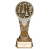 Ikon Chess Gold & Silver Trophy Series Large Award