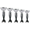 Eruption Ombre Cup Black & Silver Two Tone Trophy in 5 Sizes