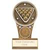 Ikon Snooker & Pool Award Gold & Silver Trophy Series Small