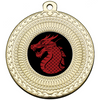 Red Dragon Premium Medal 50mm Rugby Martial Arts Gaming Dungeons & Dragons 