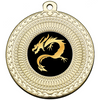 Golden Dragon Premium Martial Arts Medal 50mm With Free Engraving 