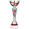 Silver & Red Multisport Cup With Free Engraving