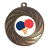 Table Tennis Premium Medals 50mm Bronze