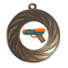 Nerf Gun Party Premium Medals 50mm Bronze