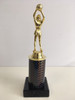 Golden Netball Goal Attack Column Award 6" 