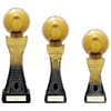 FUSION VIPER TOWER Golden Football Trophy in 3 Sizes