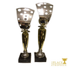Twin Pack Gold & Silver Awards 11" & 12" Set Back View
