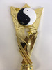 Martial Arts Gold Star 8" Yin Yang Trophy