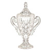 Lindisfarne Champions Crystal Vase & Lid Premium Lead Free Crystal 