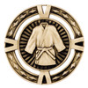 Gold Martial Arts Medal V-Tech 3D High Relief Zinc Alloy Award