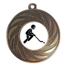 Shinty Prize Bronze Premium Medal 50mm