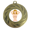 Stag Do Personalised Medal 50mm Naked Lady 