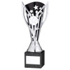 Large Silver & Black Plastic Flash Cup Budget Award