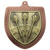 Darts Medal Shield Cobra 75mm