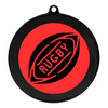 Black Rugby Medal