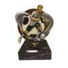 Football Award Footballer Player Figure Trophy 4" Cheap Affordable Budget