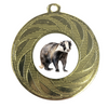 Badger Medal Award 50mm Eco Warriors Nature Wildlife Conservation Personalised Engraving