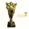 Golden Paw Pet Show Award 8" Free Personalised Engraving Dog Show Cat Show Agility Trophy