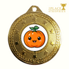 Cute Pumpkin Medal Award 50mm Halloween Trick or Treat Prize Free Engraving