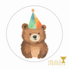 Teddy Bear Party Stickers at 1st Place 4 Trophies