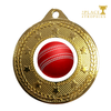 Cricket Ball Medal Award Prize Winners Gold Silver Bronze