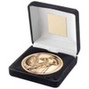 Boxed Gold Rugby Medallion 70mm
