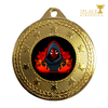 Fire Wizard Medal Award Halloween Sports Personalised Engraving