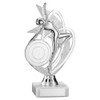 Budget Dance Awards Silver Dance Column Trophy Gymnastics Prize Custom Logo