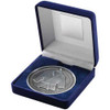 Boxed Silver Martial Arts Medallion 70mm