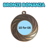 Bronze Medal Deal Set of 10 Custom Logos 