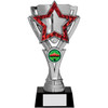 Red & Silver Star Award School Pupil Prize Trophy Student Achievement 