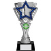 Blue & Silver Star Award School Pupil Prize Trophy Student Achievement 