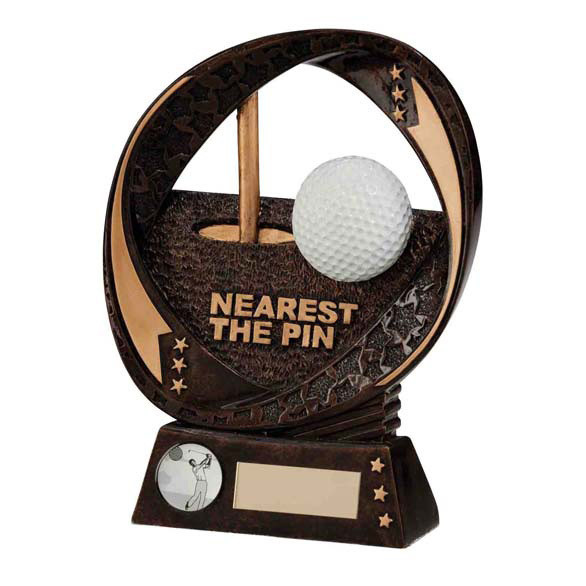 Nearest the pin trophies