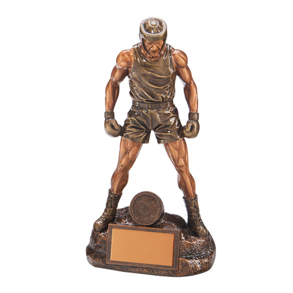 Boxing Award detailed ultimate boxing figure trophy in 4 superb sizes 