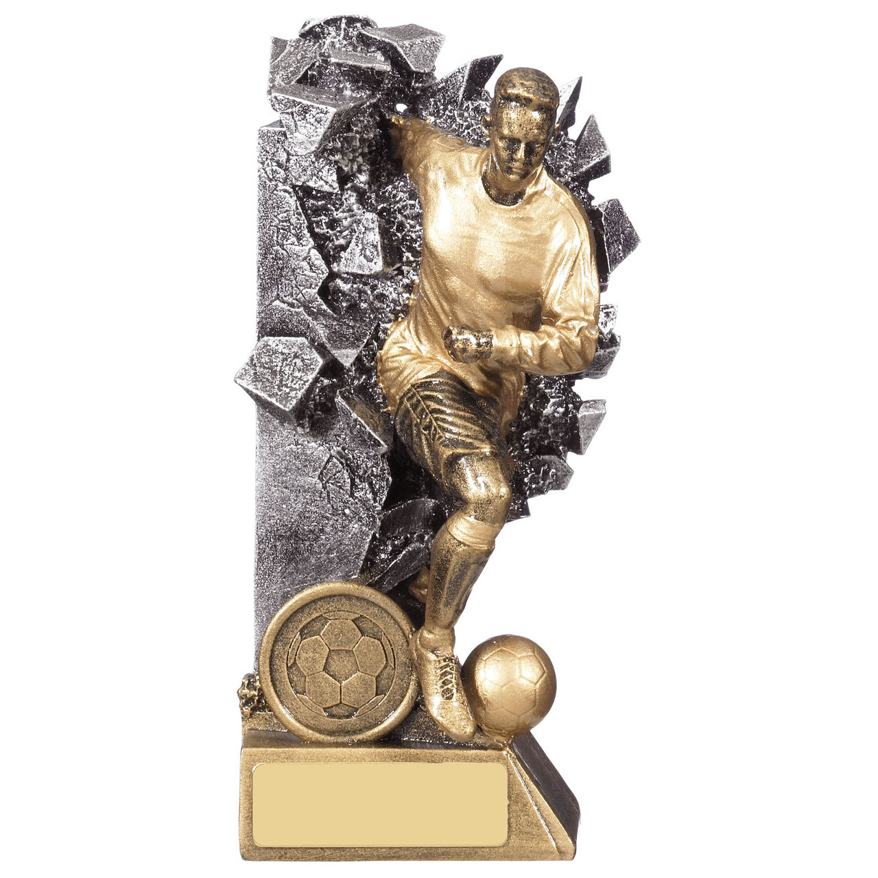 Breakout Football stunning trophy in 4 sizes at budget prices