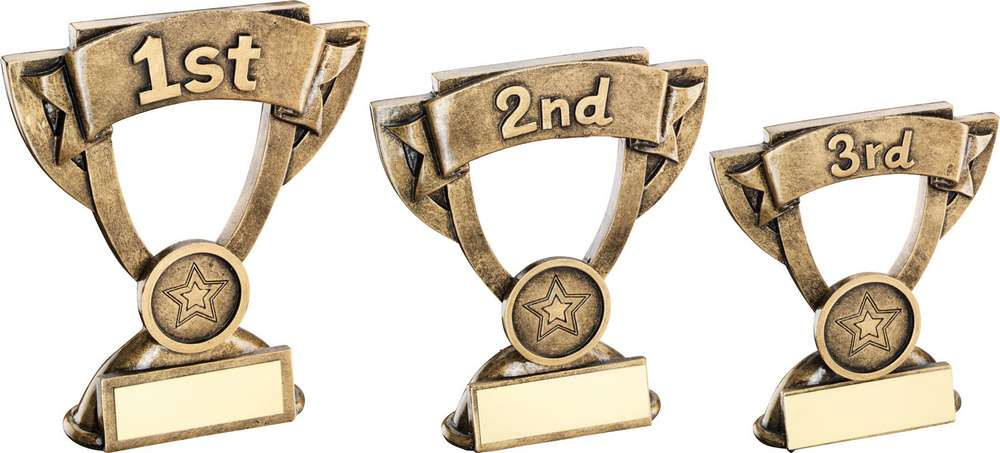 1st 2nd 3rd Place Trophies for sport events & FREE engraving