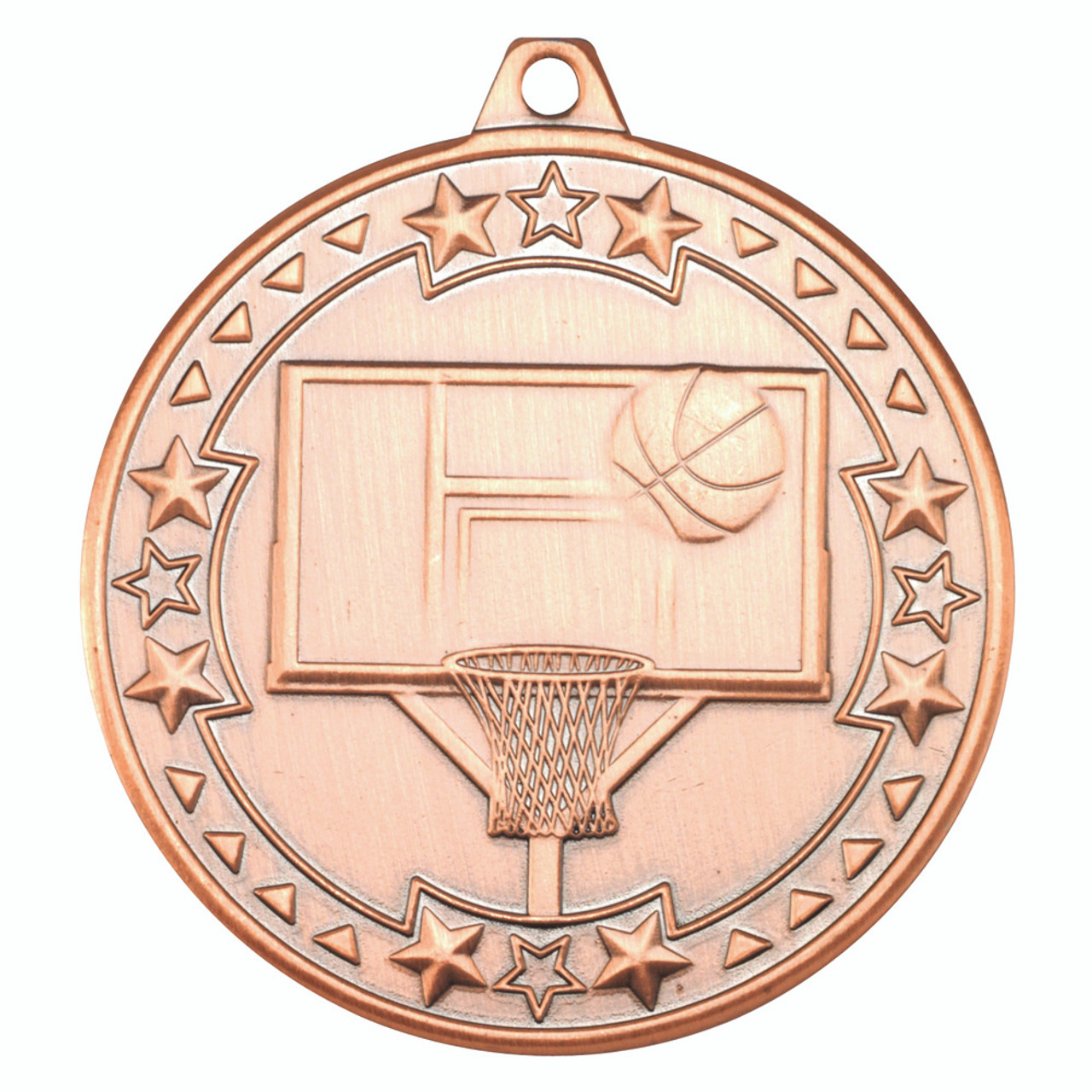 50mm Bronze Netball Medal Award