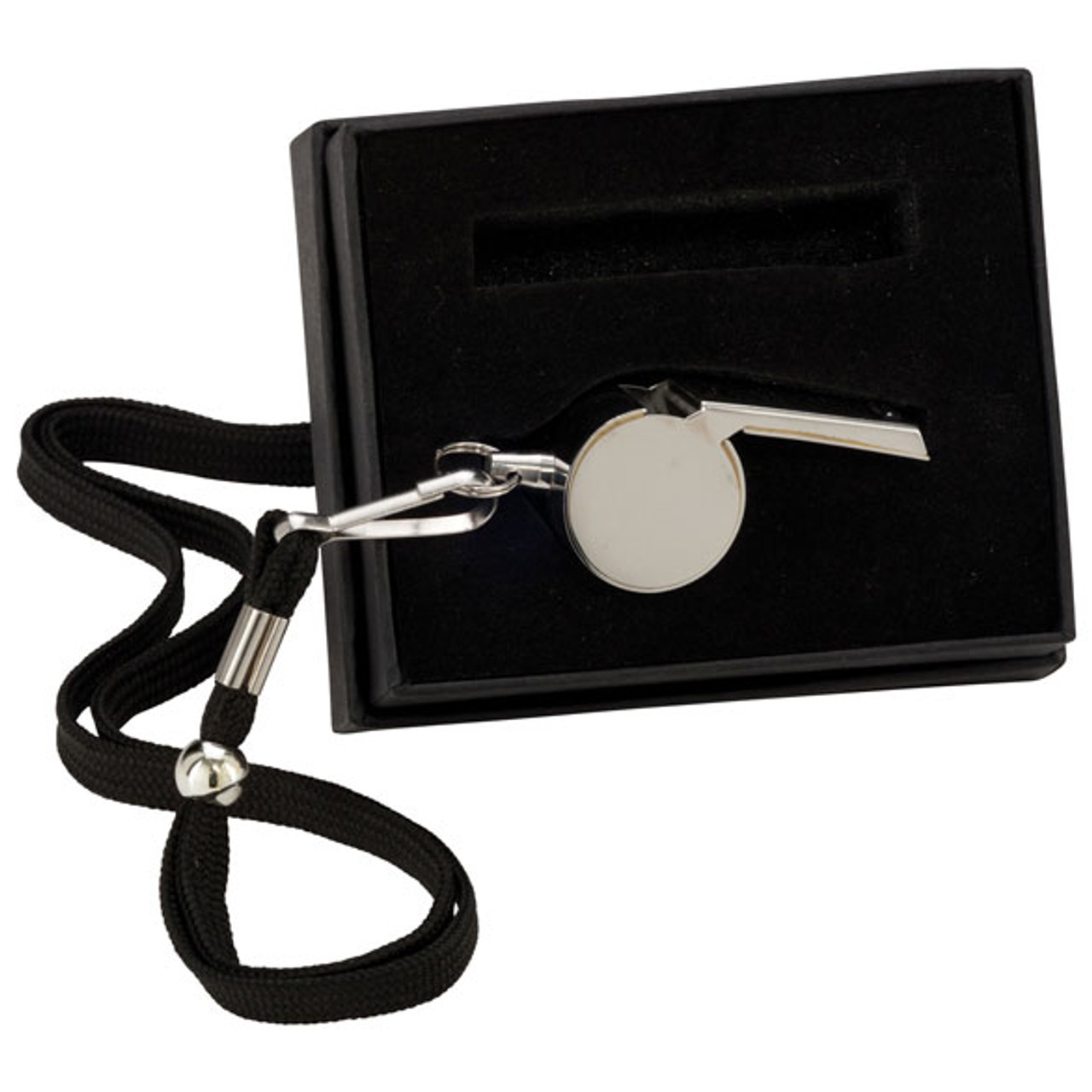 70mm polished steel referee whistle award 