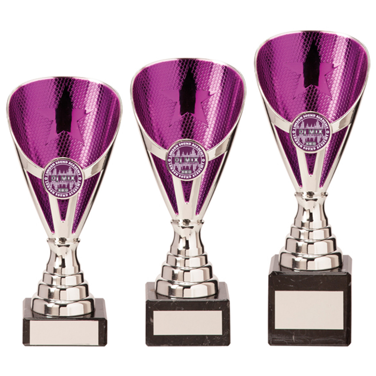 RISING STAR PREMIUM Silver & Purple Cup Trophy Series