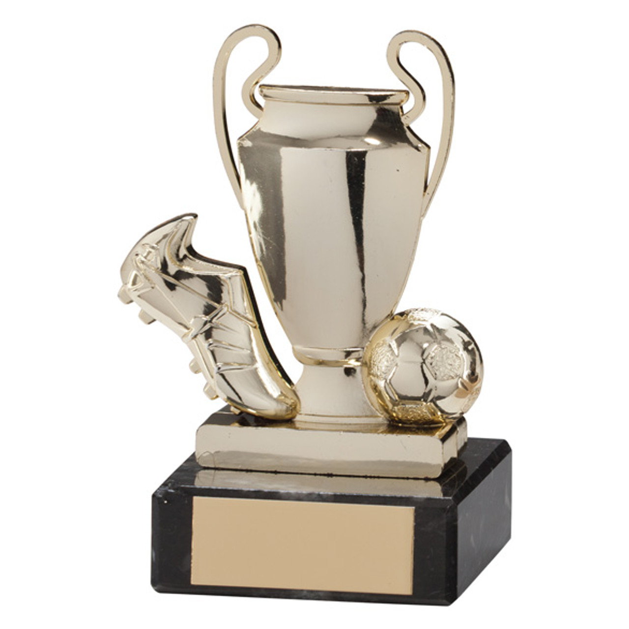 CHAMPIONS CUP Boot & Ball Football Trophy