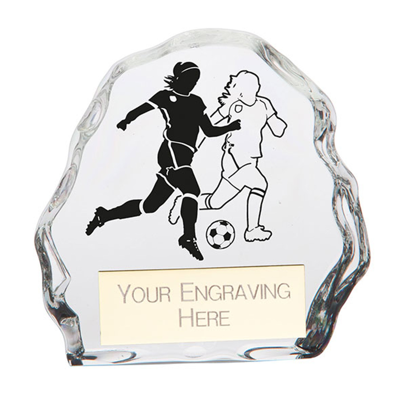 MYSTIQUE Female Glass Football Award