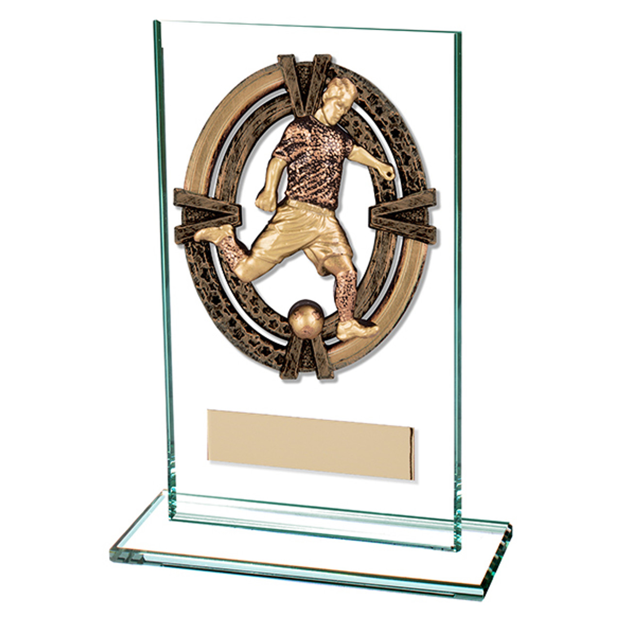 MAVERICK LEGACY Football Glass Award