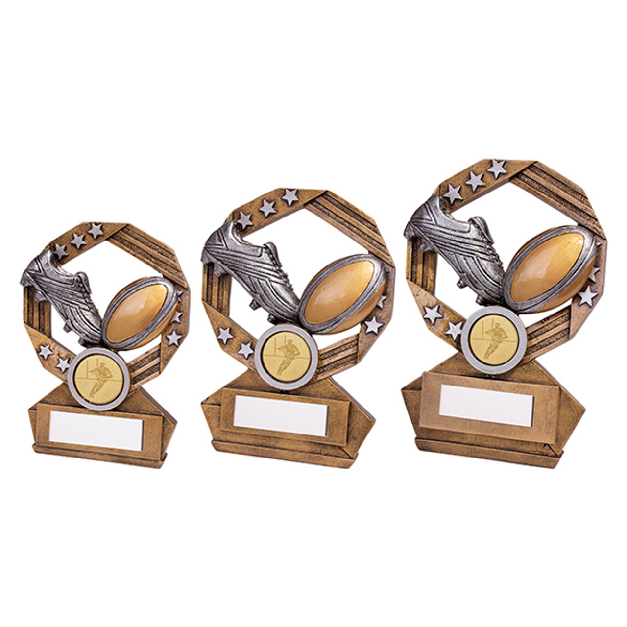 ENIGMA Rugby Boot & Ball Rugby Trophy