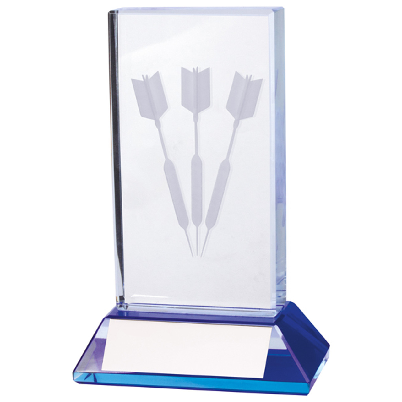 DAVENPORT Glass Darts Award With 3D Picture