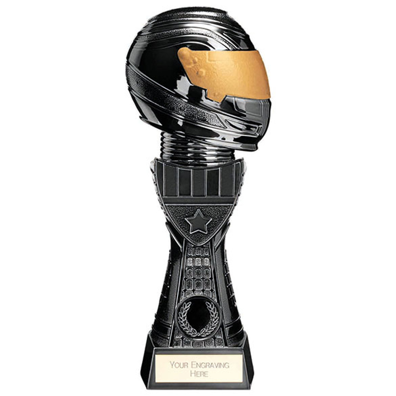 BLACK VIPER TOWER Motorsport Helmet Trophy 